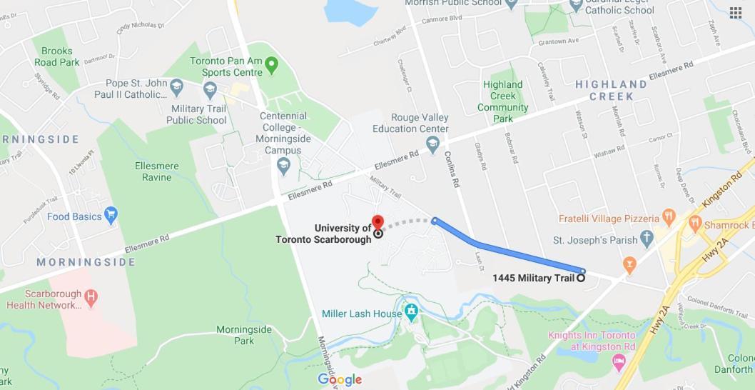 Luxury Suites At Military Trail Toronto Exteriör bild